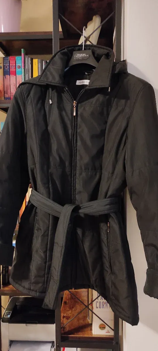 Giaccone imbottito nero taglia 50