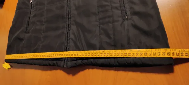 Giaccone imbottito nero taglia 50