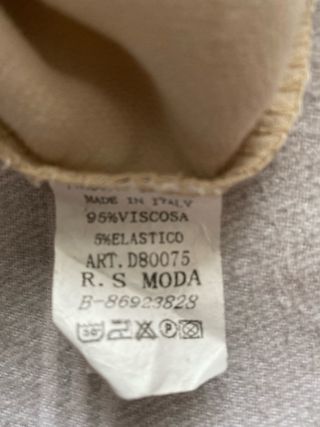 Blusa champán satinada