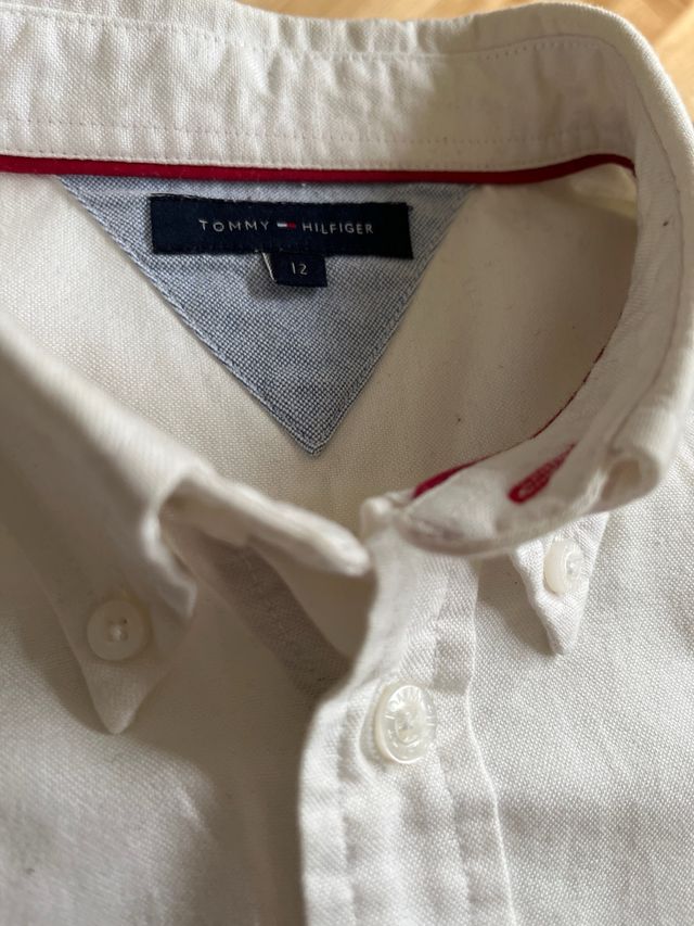 Camisa Tommy Hilfiger niño Talla 12