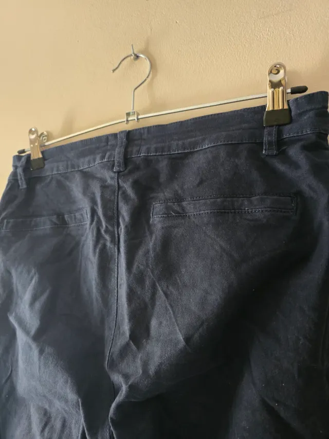 Pantalón Cargo Hombre Azul Talla M