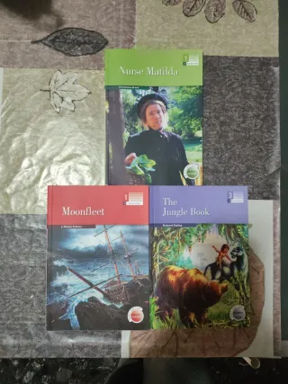 14 libros de Primaria, ESO y bachillerato