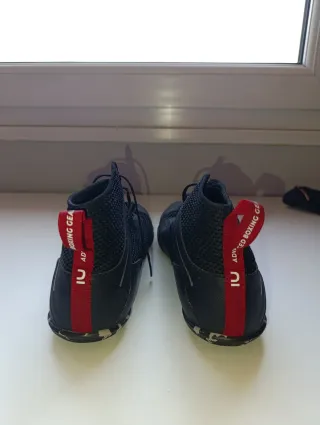 Zapatillas Boxeo Outshock Negras Rojas