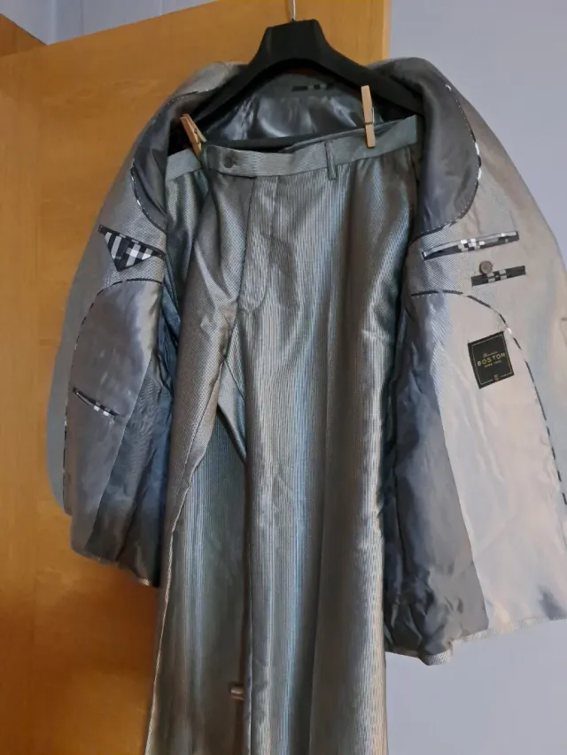 Traje Boston/Gris Talla 50