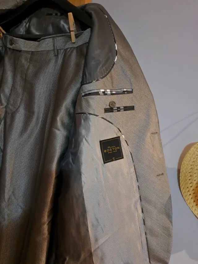 Traje Boston/Gris Talla 50