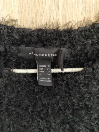 Jersey pelo negro · Primark · XS (perfecto estado)