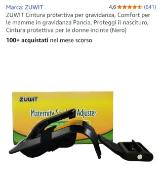 Cintura auto per gravidanza ZUWIT