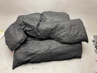 Colchón Perro BedDog LUPI S-XXXL Negro/Gris