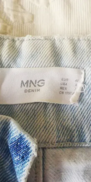 Pantalones vaqueros banana talla 40