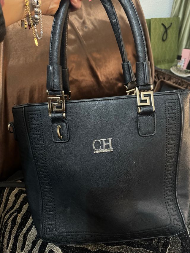 Bolso Tote Piel CH Negro