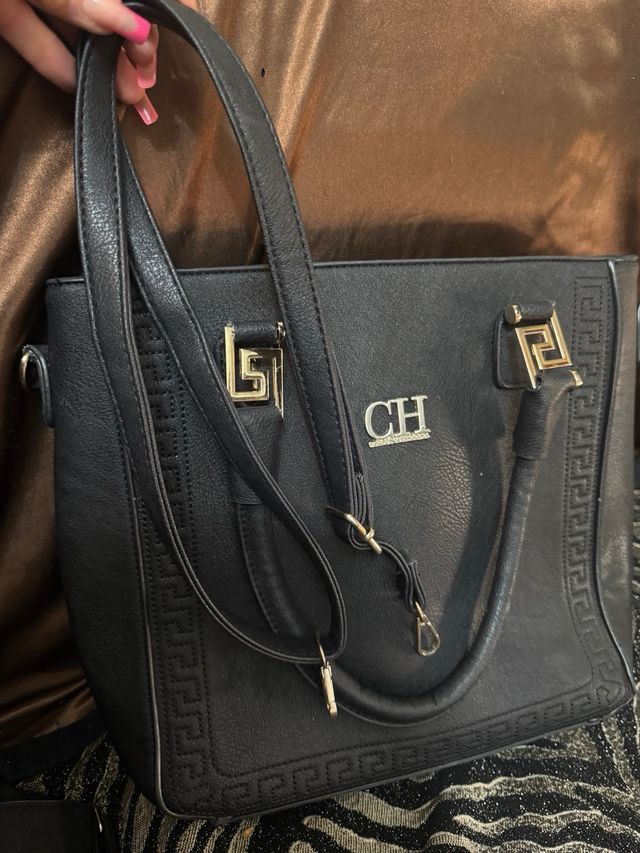 Bolso Tote Piel CH Negro
