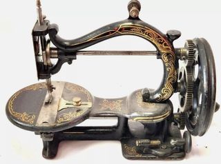 Máquina de coser antigua JHONSON CLARK 1875