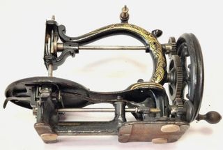 Máquina de coser antigua JHONSON CLARK 1875