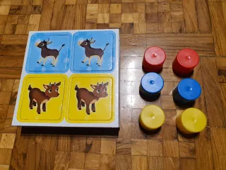 Juego Carotina Baby 4 en 1 Lisciani. Bebés y niños