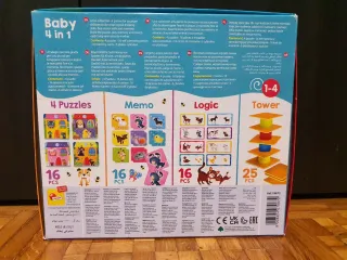 Juego Carotina Baby 4 en 1 Lisciani. Bebés y niños