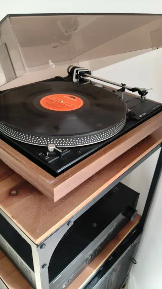 Tocadiscos Dual CS 506 Marrón