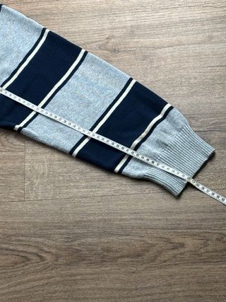 Maglione Tommy Hilfiger Grigio Blu Taglia XL uomo