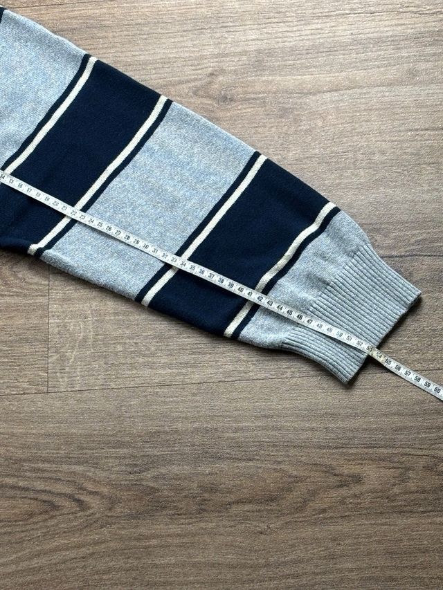 Maglione Tommy Hilfiger Grigio Blu Taglia XL uomo