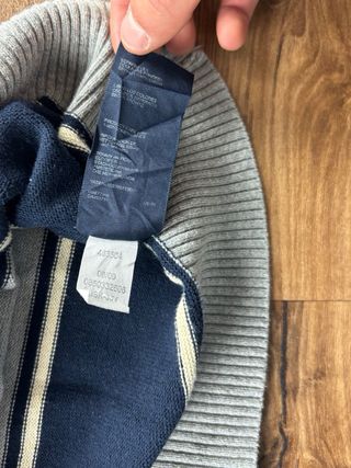Maglione Tommy Hilfiger Grigio Blu Taglia XL uomo