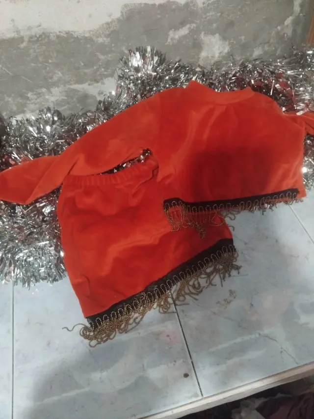 Conjunto niña 2/3 años naranja