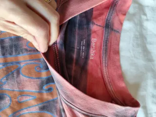 Camiseta Tye Dye con Estampado de Coche