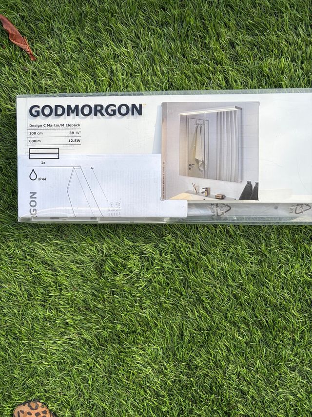 Luz LED Baño GODMORGON IKEA 100cm