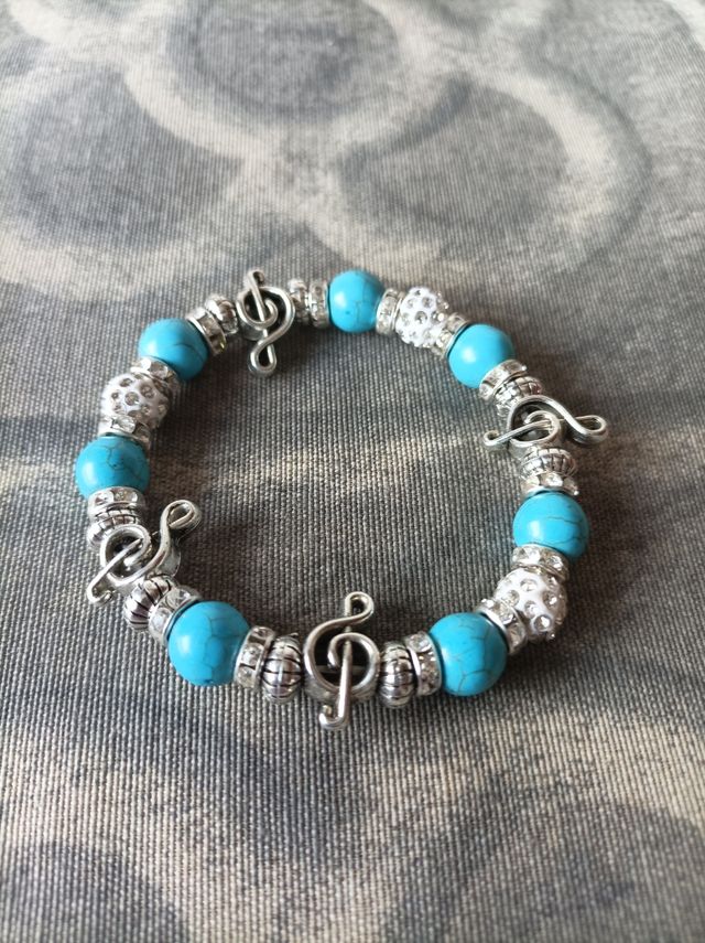 Pulsera Rock con notas musicales