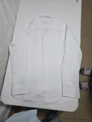 Camicia Attorr Uomo Bianca Cotone EU 39