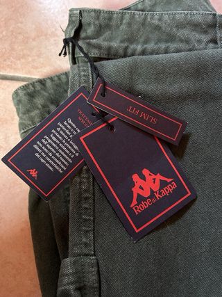 Robe di Kappa Pantalone Jeans Verde