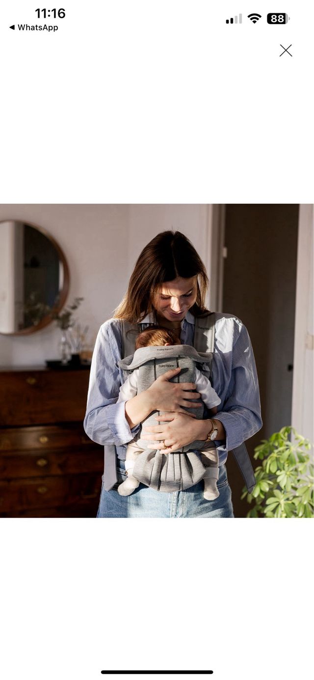 Mochila portabebé BabyBjörn Mini