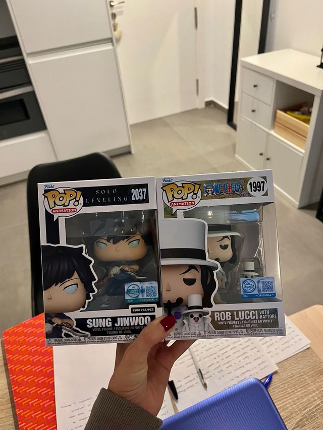 Pack Funko Pop Solo Leveling y One Piece