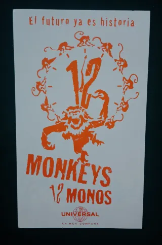 Pegatina Película 12 Monos (1995)