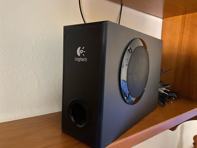 Altavoces Logitech S-220 2.1 Negro