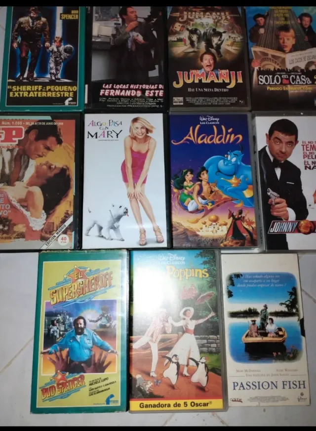 Lote 11 Películas VHS Acción/Aventura/Comedia