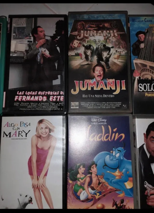 Lote 11 Películas VHS Acción/Aventura/Comedia