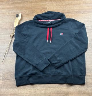 Felpa Tommy Hilfiger Sport L blu scuro da donna