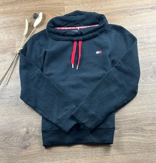 Felpa Tommy Hilfiger Sport L blu scuro da donna