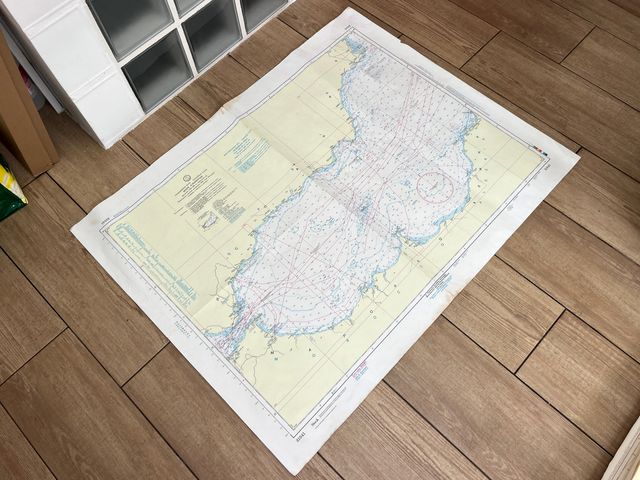 Carta náutica mar Alborán 2012 rusa