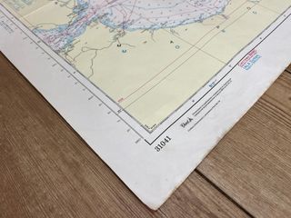 Carta náutica mar Alborán 2012 rusa