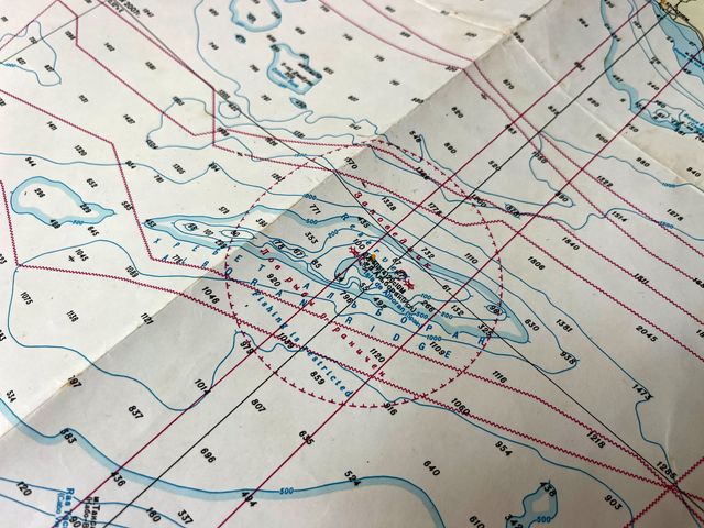Carta náutica mar Alborán 2012 rusa