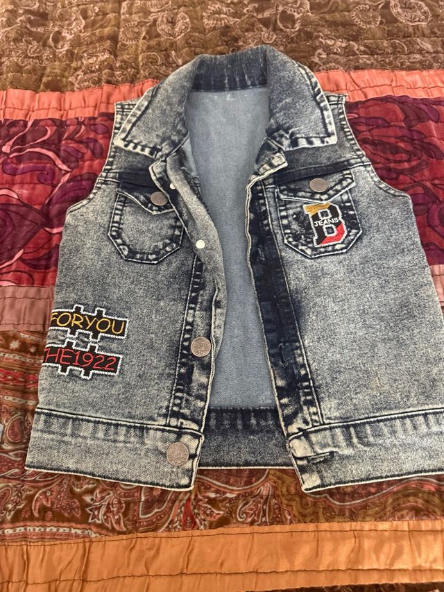 Chaleco tejano niño