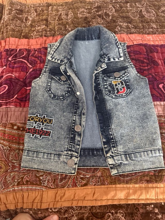 Chaleco tejano niño