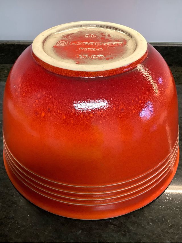 Bol Le Creuset XXL 5L Naranja/Beige
