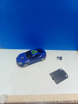 Ratón PC Coche Azul