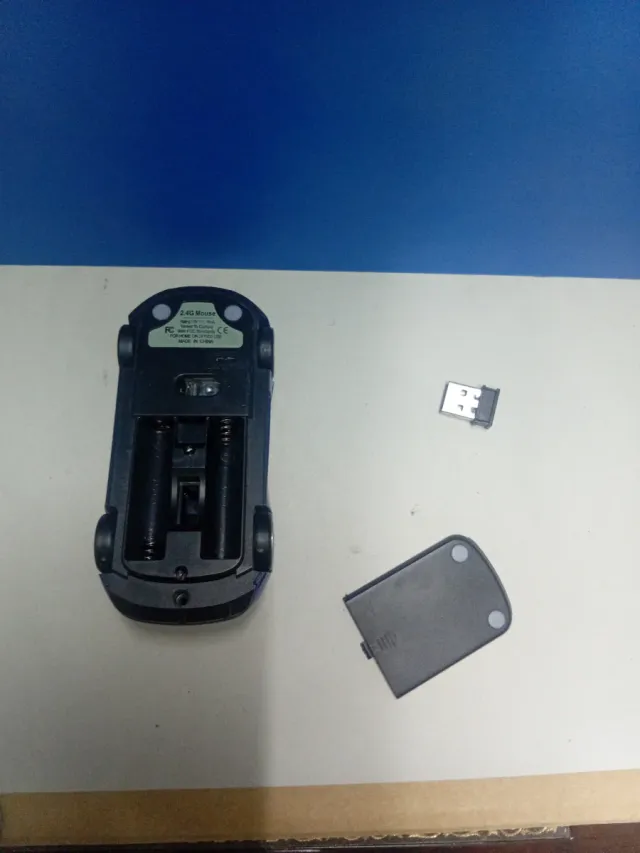 Ratón PC Coche Azul