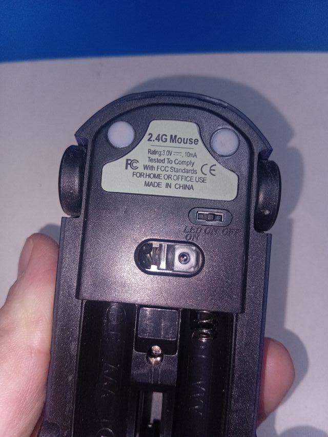 Ratón PC Coche Azul