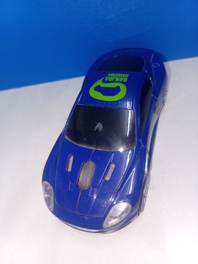 Ratón PC Coche Azul