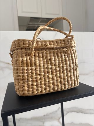 Bolso de rafia artesanal