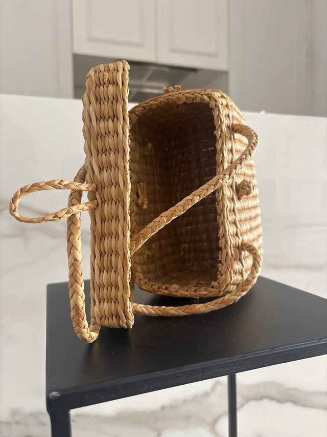 Bolso de rafia artesanal