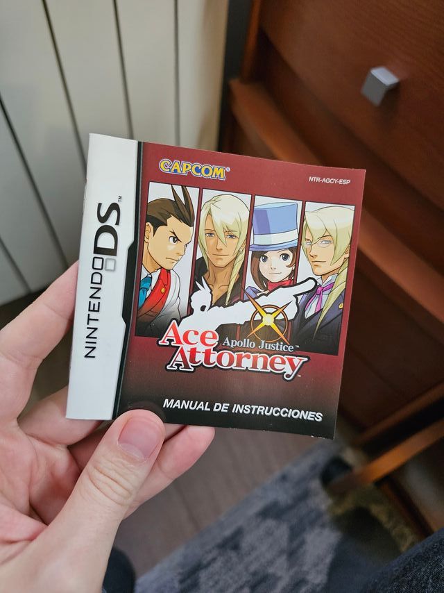 Ace Attorney Apollo Justice Nintendo DS Español